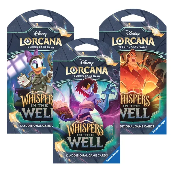 Disney Lorcana TCG: Whispers in the Well - Sleeved Booster Artset