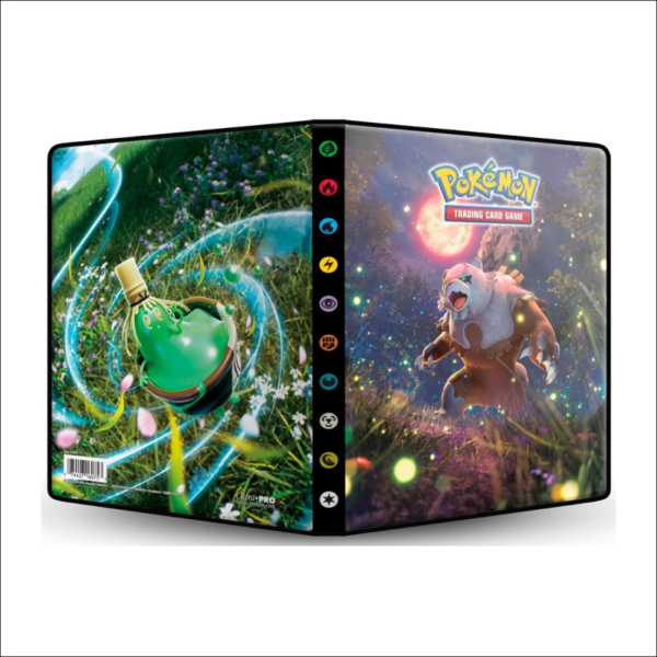 Pokémon: Twilight Masquerade Ursaluna - 4 Pocket Portfolio (Ultra-Pro)