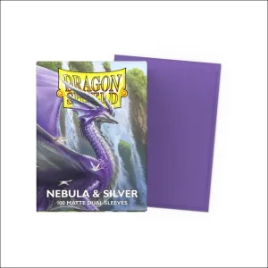 Dragon Shield Datte Dual Sleeves Nebula & Silver