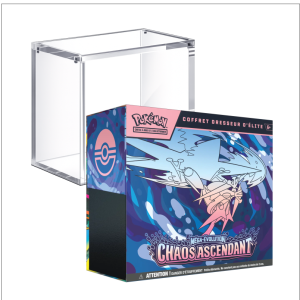 Pokémon: Chaos Ascendant - Coffret Dresseur d'Elite + Boîte Acrylique Premium (FR)