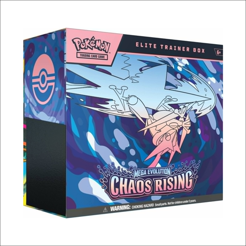 Pokémon: Chaos Rising - Elite Trainer Box + Premium Acryl Box (ENG)