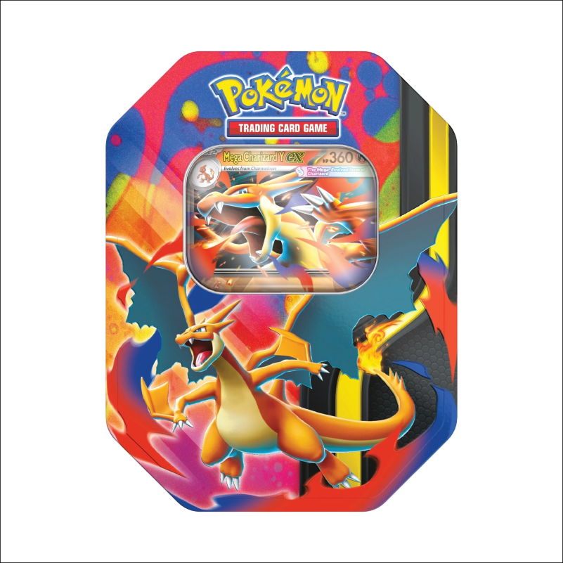 Pokémon: Mega Charizard X/Y Ex - Tin Box (ENG)