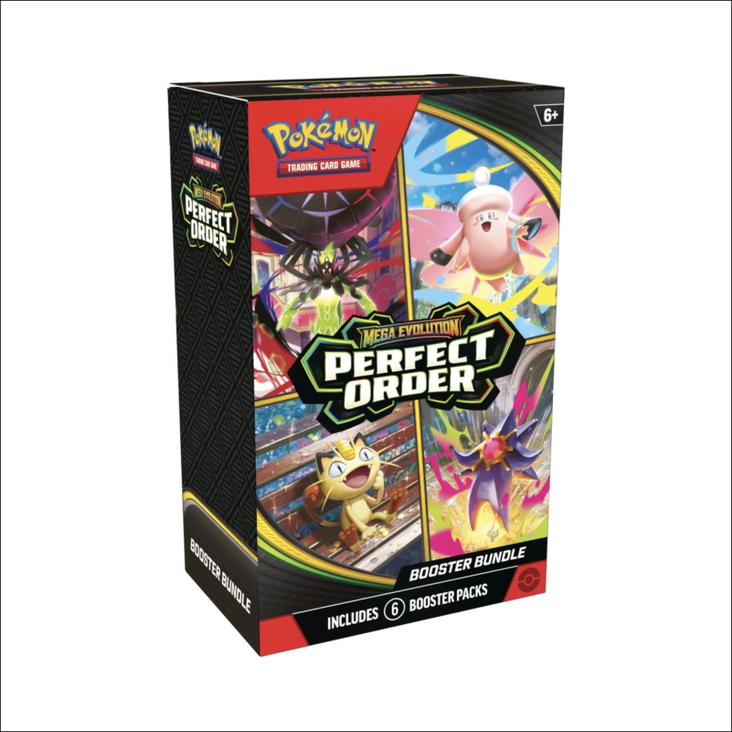 Pokémon: Perfect Order - Booster Bundle + Premium Acrylic Box (ENG)