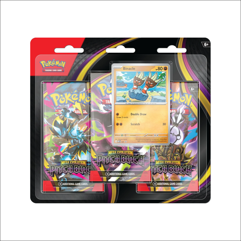 Pokémon: Pitch Black - 3-Pack Blister (ENG)