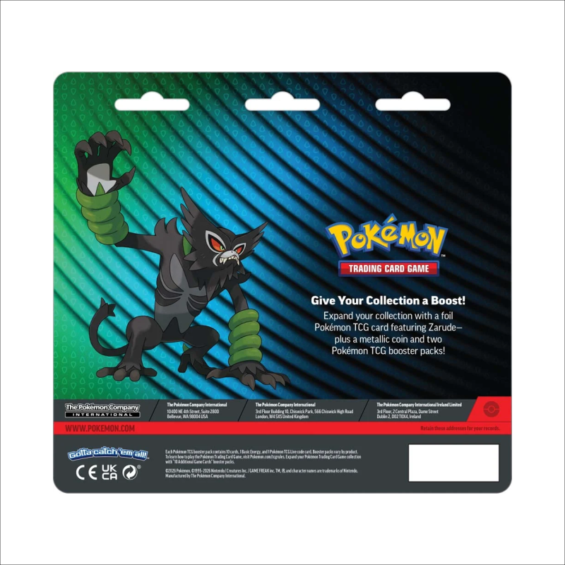 Pokémon: Promo Pack 2 boosters + promo card 2026/08 (ENG)