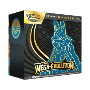 Pokémon: Méga Évolution - Coffret Dresseur D'elite Mega Lucario (FR)