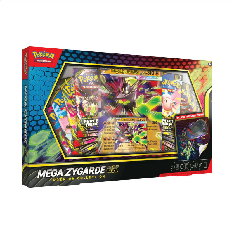 Pokémon: Mega Zygarde Ex - Premium Collection Box (ENG) Pokémon: Mega Zygarde Ex - Premium Collection Box (ENG)