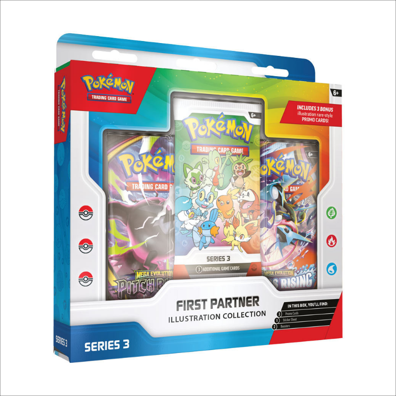 Pokémon: First Partner Illustration Collection Box - Series 3 (ENG) Pokémon: First Partner Illustration Collection Box - Series 3 (ENG)