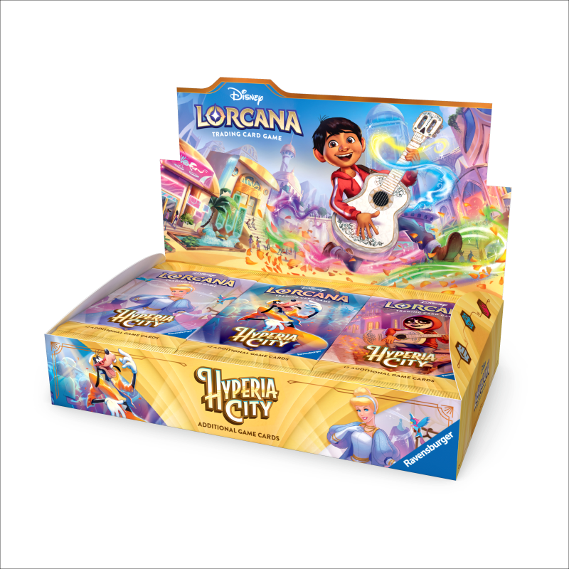 Disney Lorcana TCG: Hyperia City! - Booster Box (ENG) Disney Lorcana TCG: Hyperia City! - Booster Box (ENG)