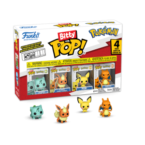 Pokémon: Bitty Pop 4 Pack 2.5cm - Bulbasaur